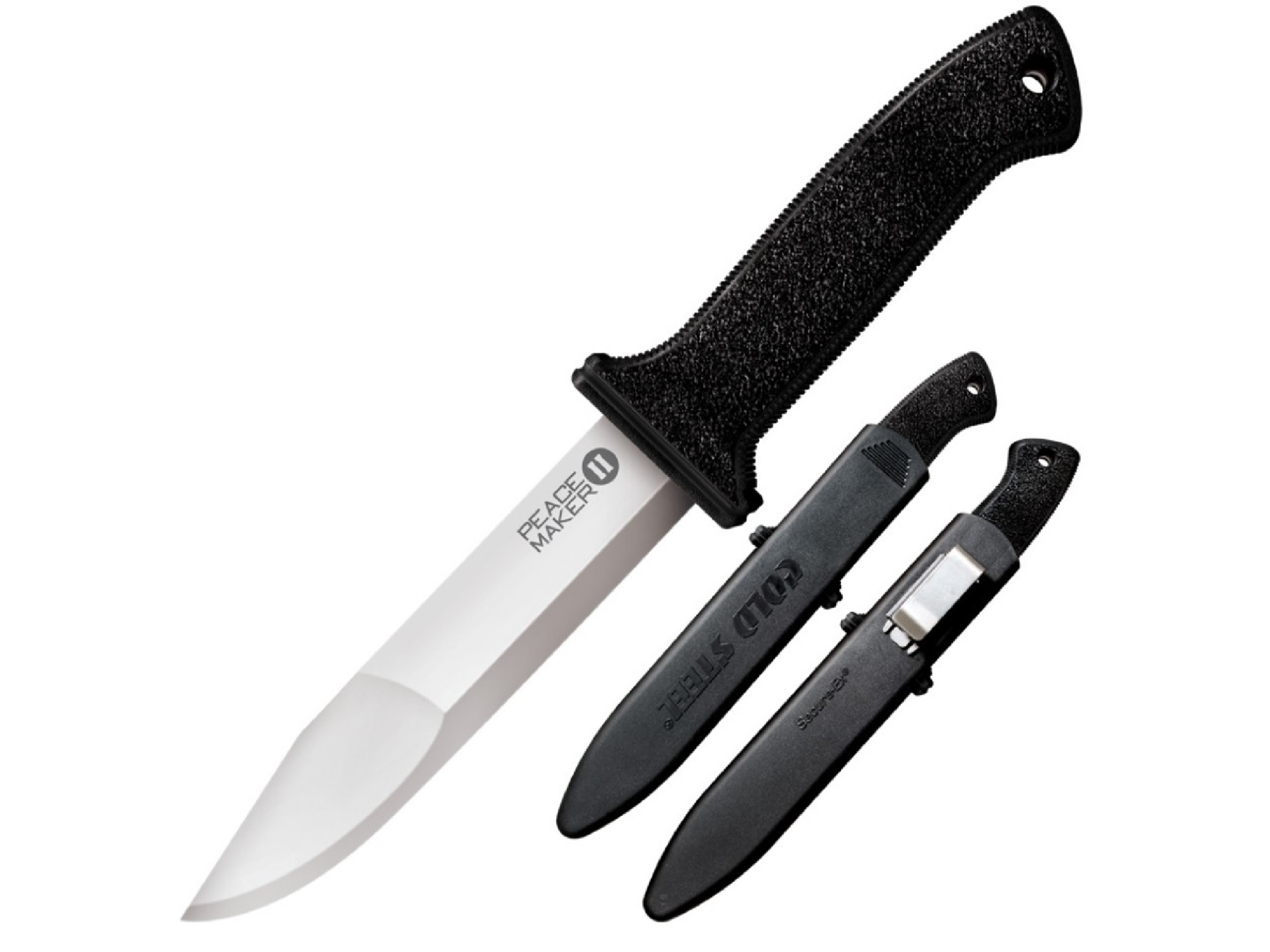 Cold Steel Peace Maker II Fixed Blade 5.5 in Plain Polymer