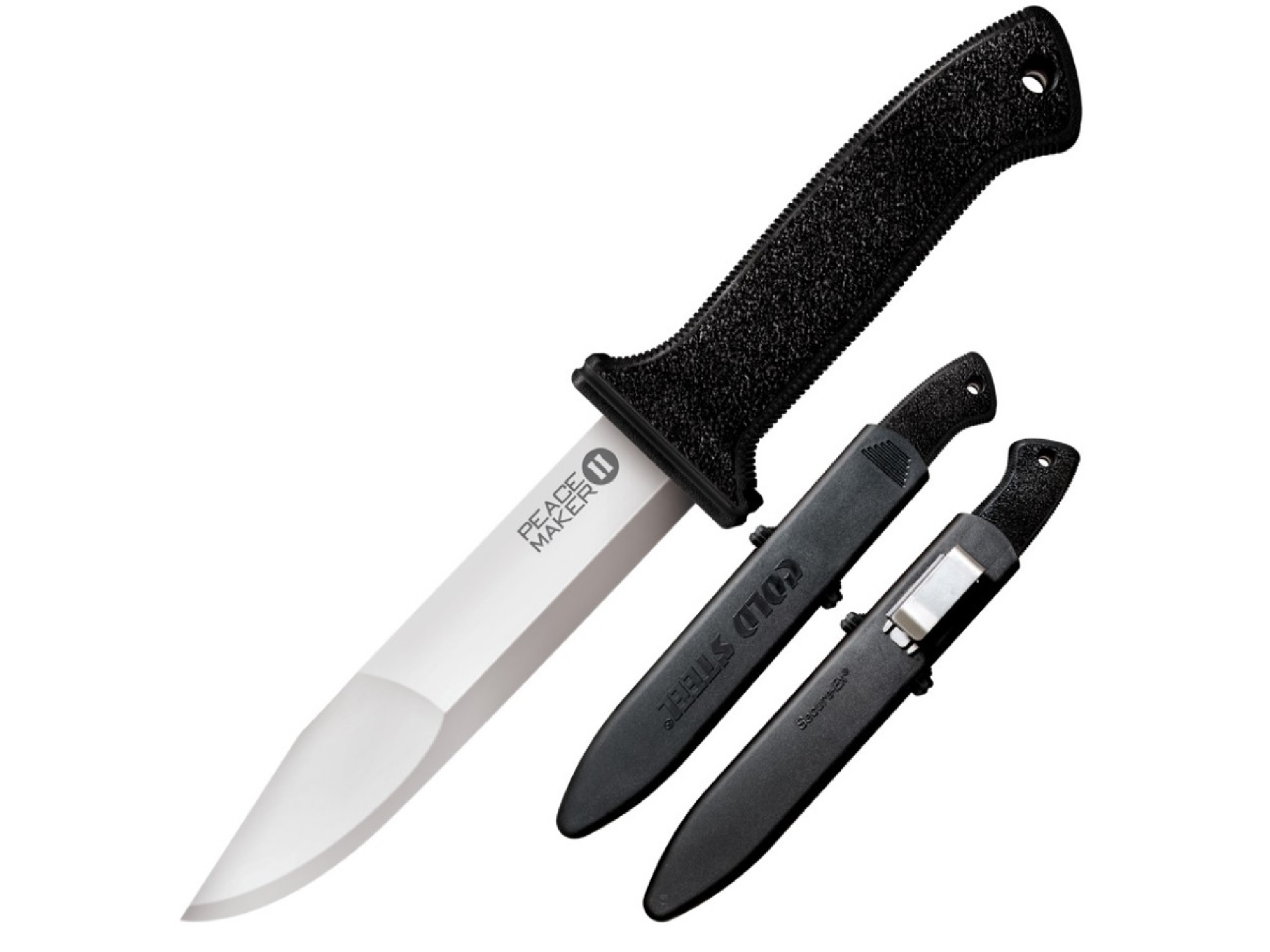 Cold Steel Peace Maker II Fixed Blade 5.5 In Plain Polymer