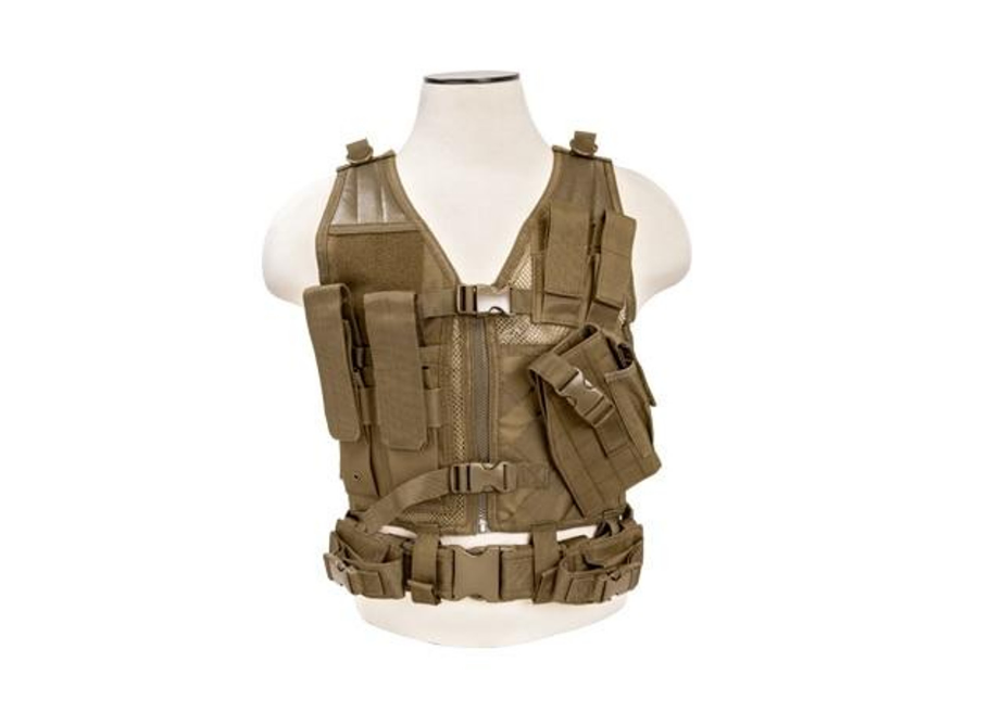 NcStar NC Star Children's Tactical Vest, Tan