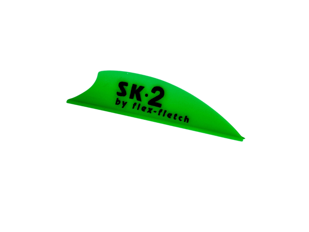 Flex-Fletch SK-2 Hunting and 3D Vane, Green, 100 Count