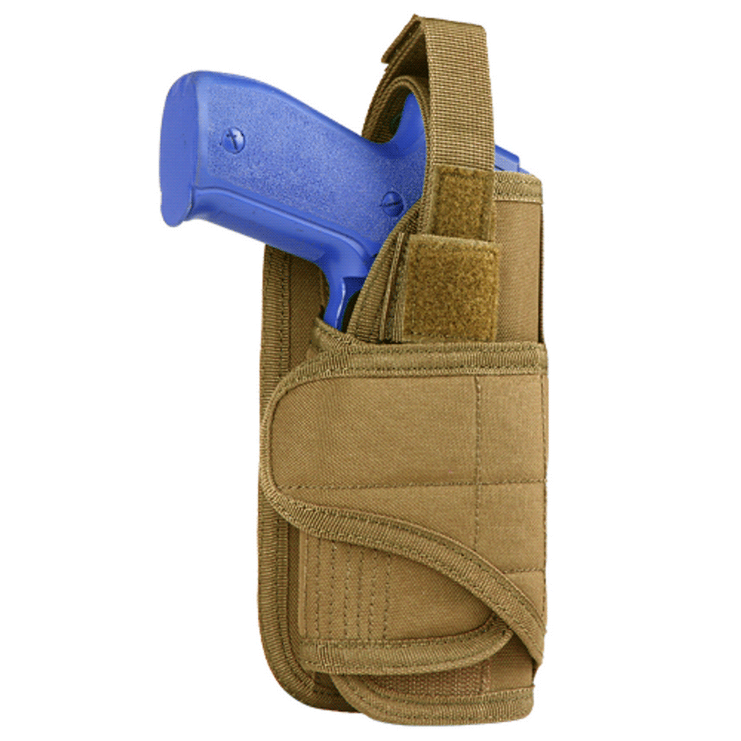 Condor MOLLE Vertical Pistol Holster, Coyote