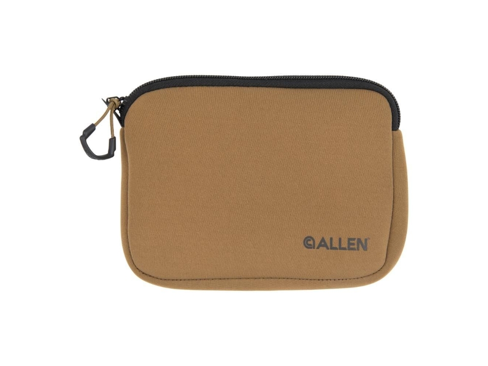 Allen Neoprene Pistol Pouch, Compact Handguns, Flat Dark Earth