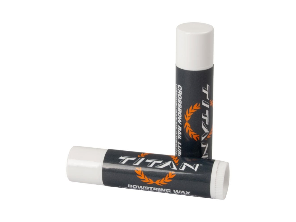 Allen Titan Crossbow String Wax & Rail Lube Combo, White