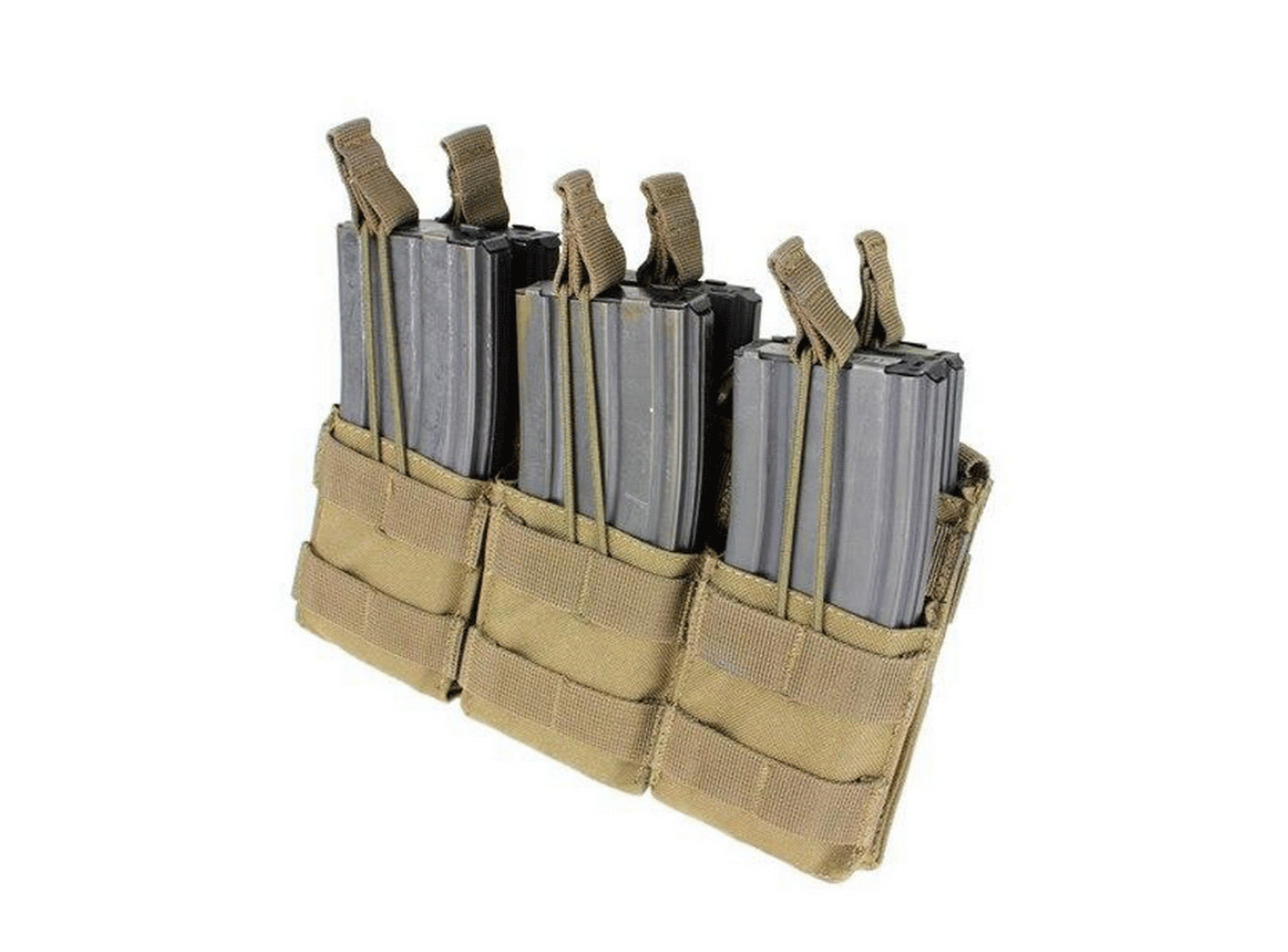 Condor Triple Stacker M4 Mag Pouch, Coyote