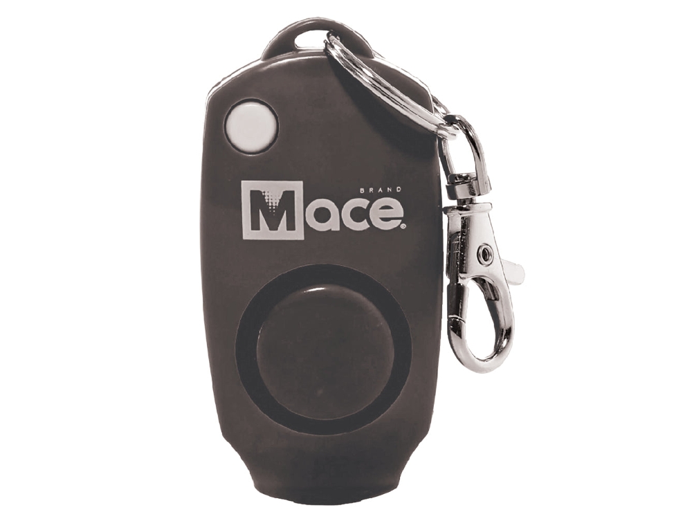 Mace Brand Personal Alarm Keychain, Black