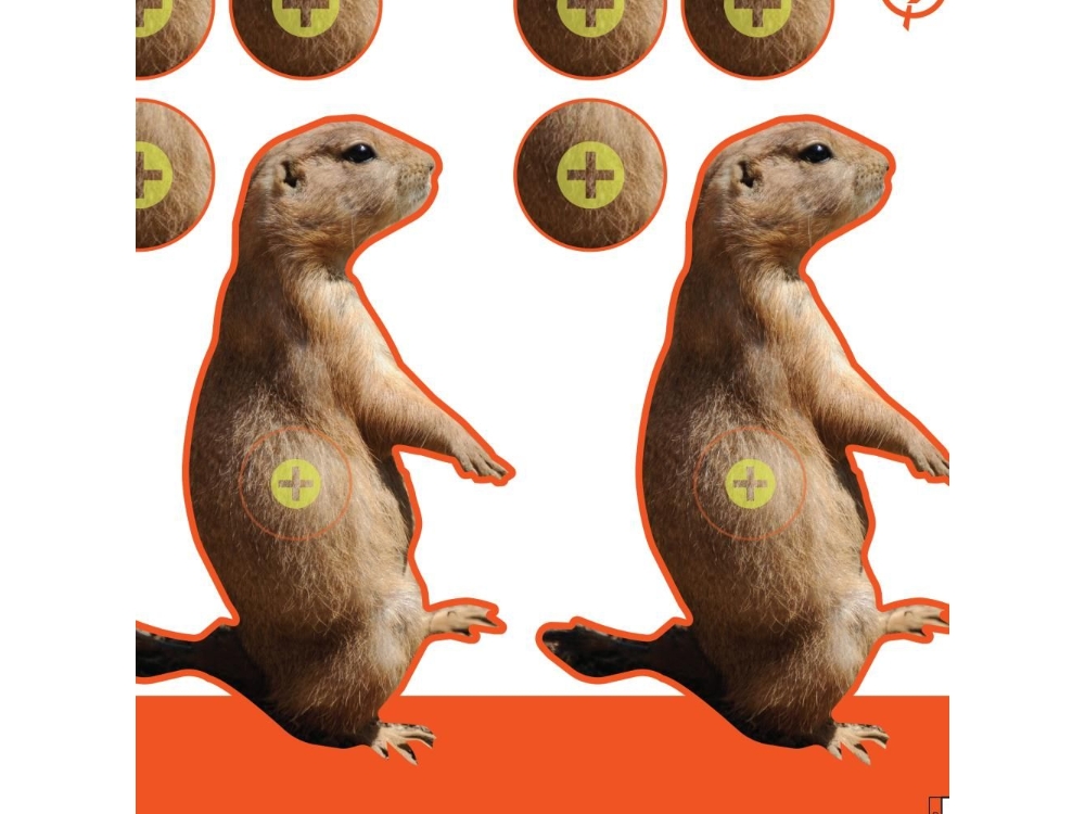 Allen EZ Aim Prairie Dog Shooting Targets, None, 13 Count