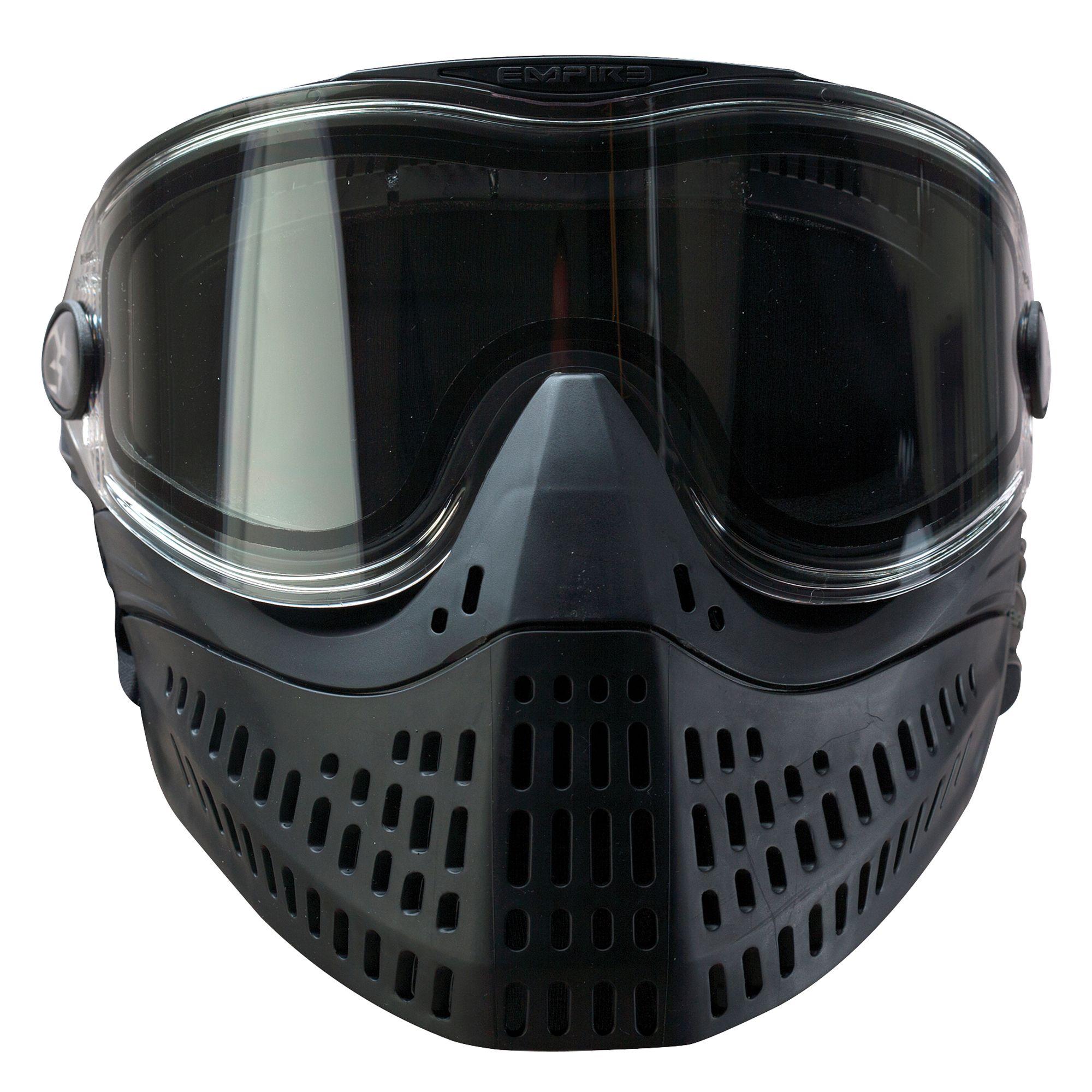 Empire e-Flex Paintball Mask Black Thermal Lens