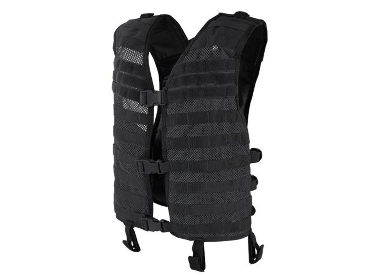 Condor MOLLE Mesh Hydration Tactical Vest, Black