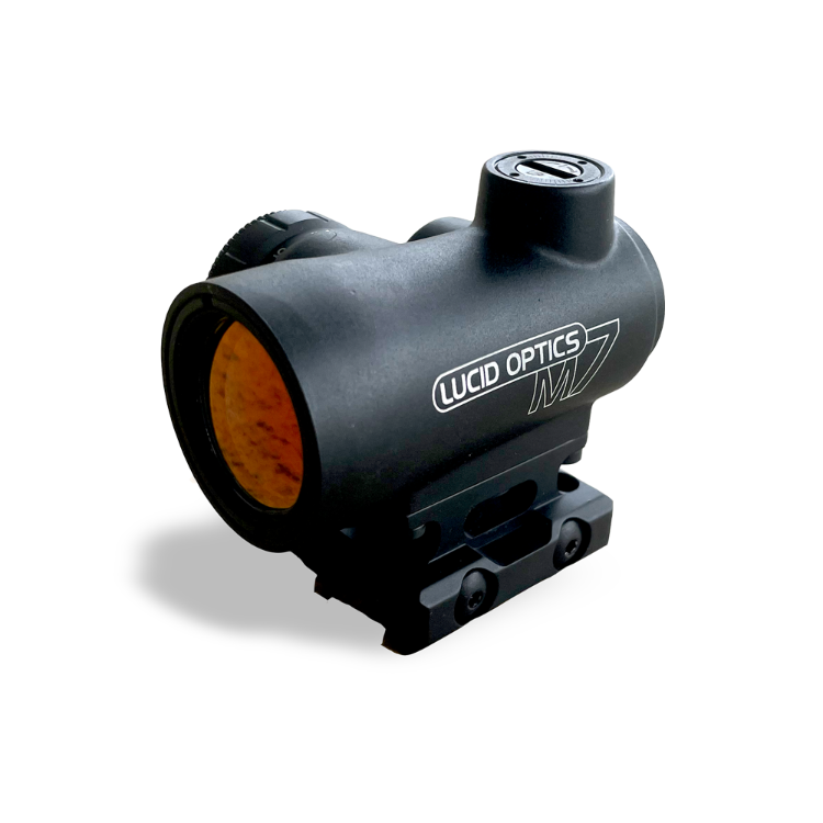 Lucid Optics M7 - Compact Red Dot Sight, Black