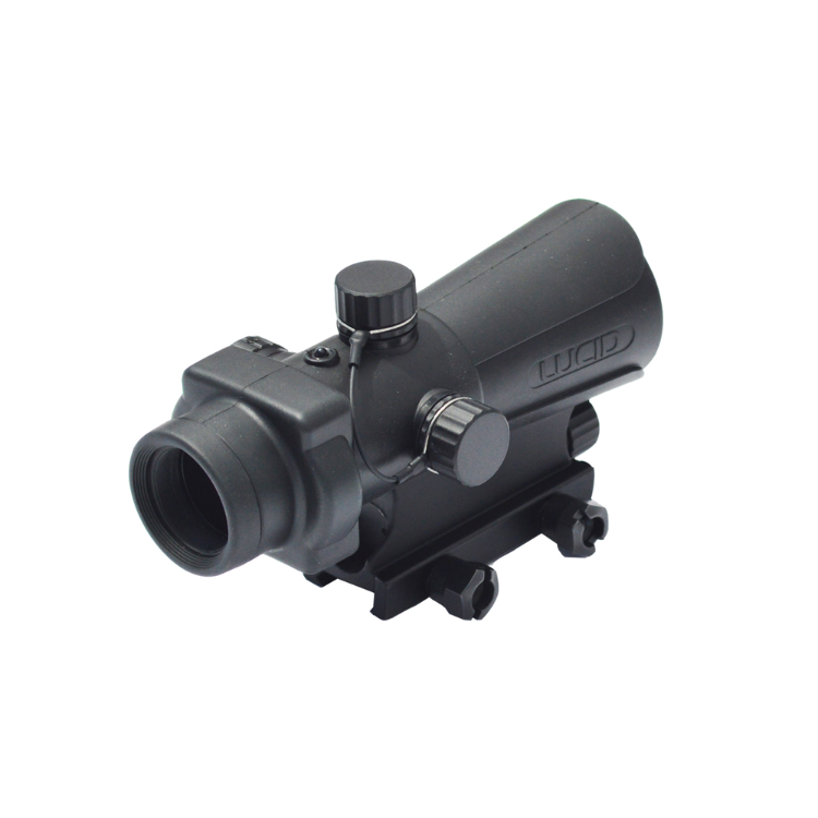 Lucid Optics HD7 GEN 4 Red Dot Sight, Black