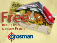 Crosman knife and poster - Summer House Special