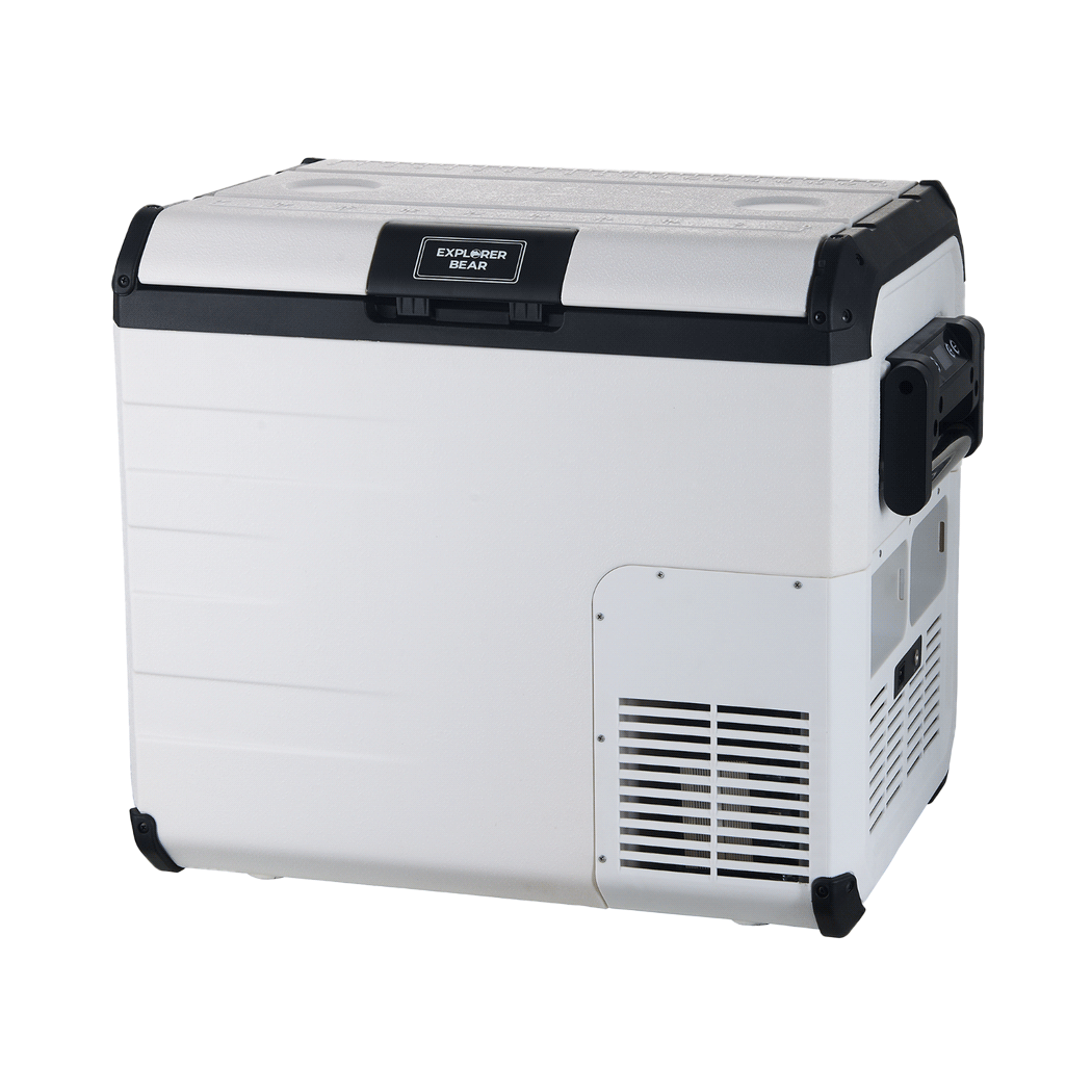 Explorer Bear UR45 48Q 12V/24V Portable Battery Powered Fridge/Freezer, White