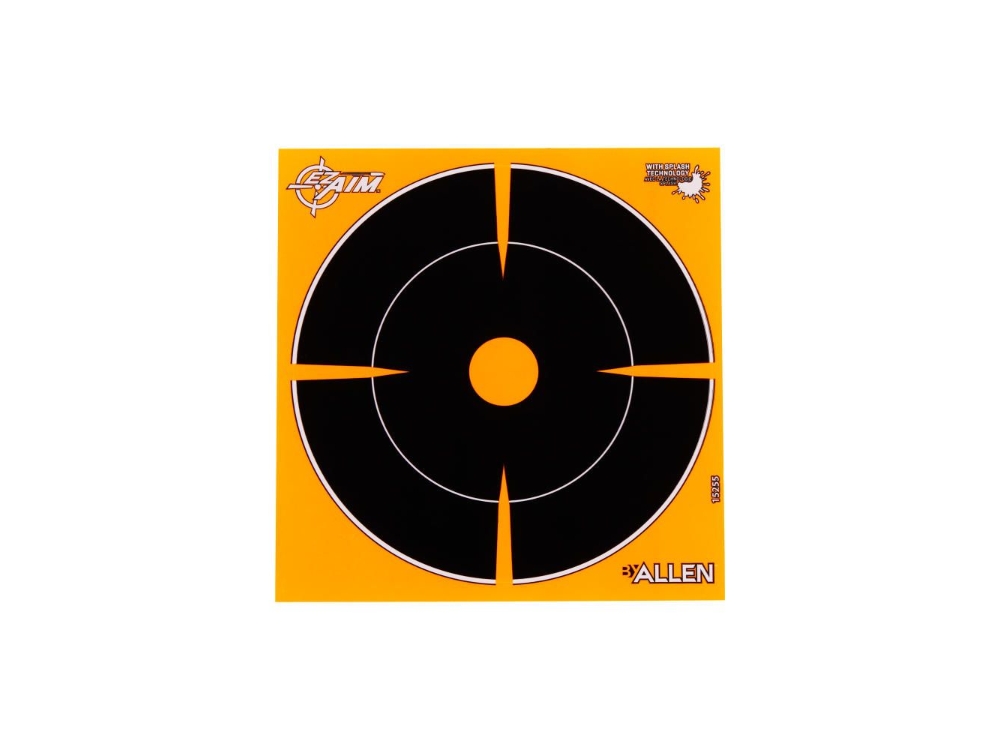 Allen EZ Aim Adhesive Splash Reactive Paper Targets, None