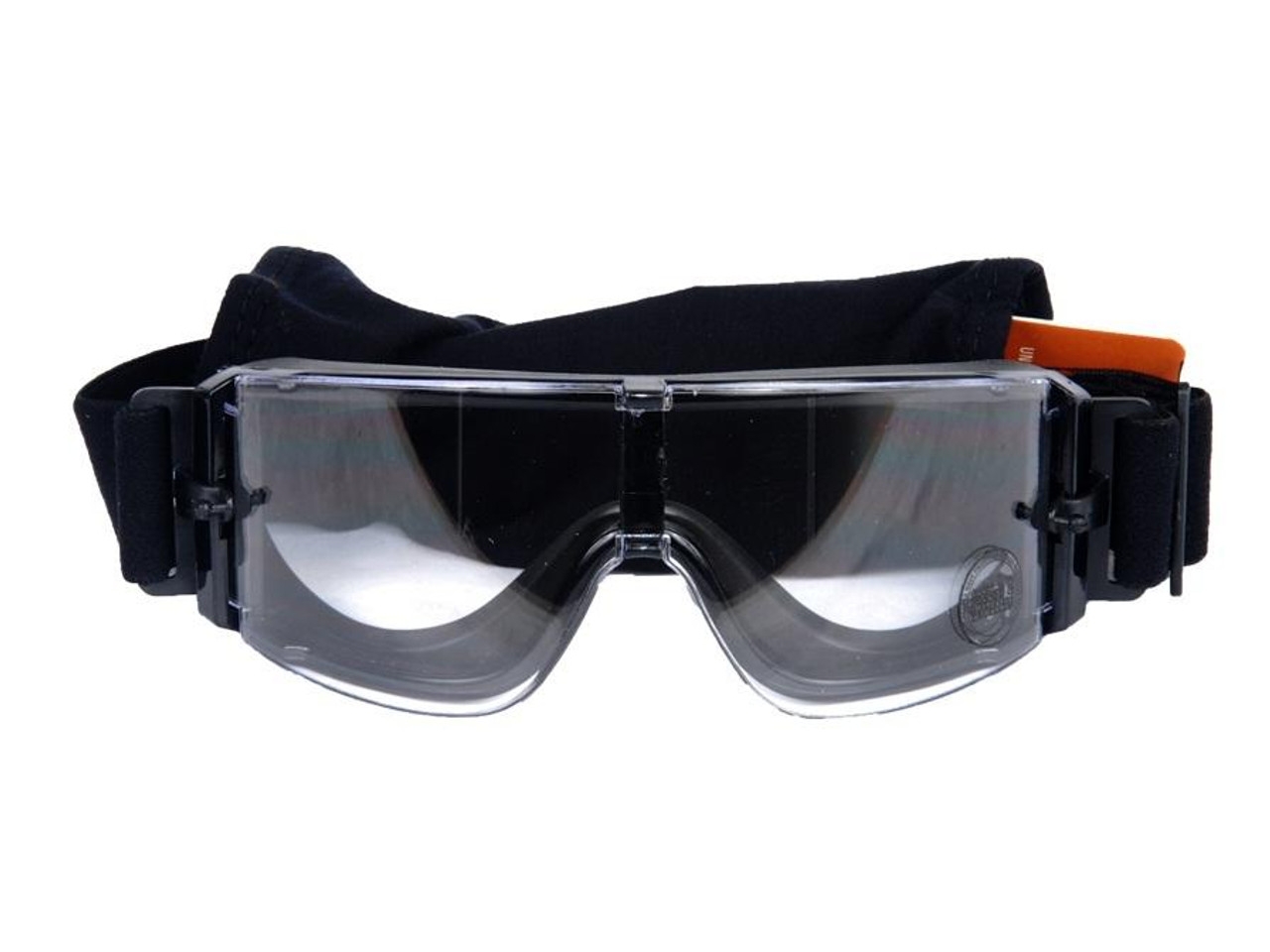 Lancer Tactical Airsoft Safety Goggles, Frameless, Clear Lens