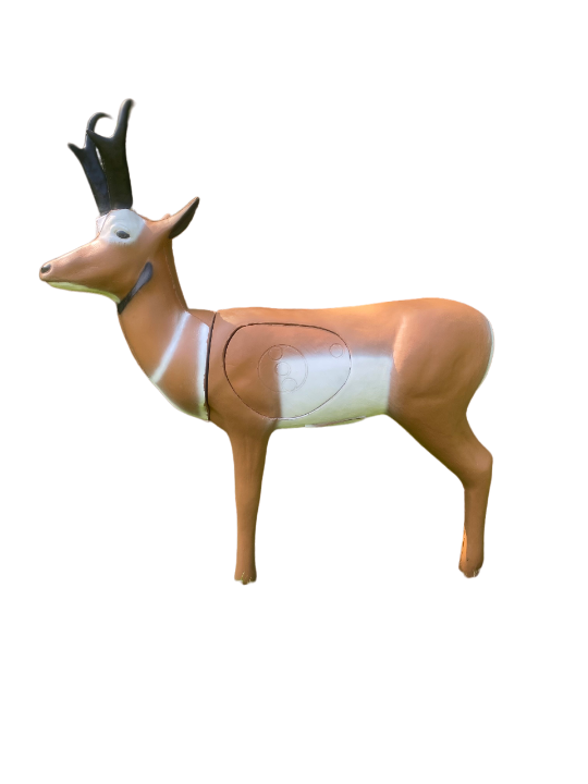 Real Wild 3D Pronghorn Antelope With EZ Pull Foam