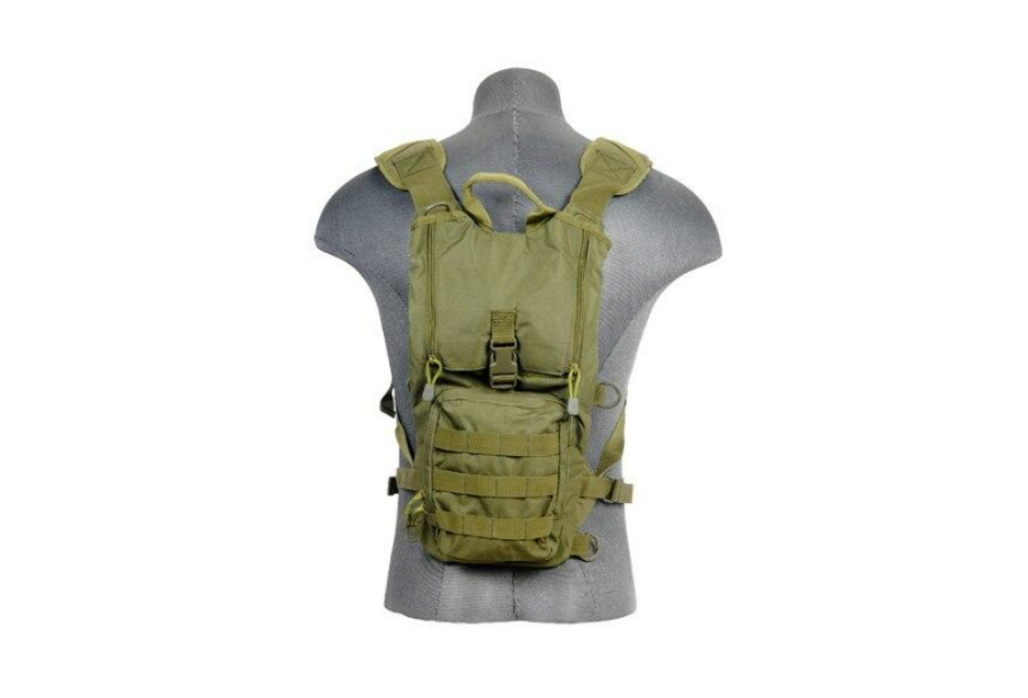 Lancer Tactical Lightweight Hydration Pack, OD Green