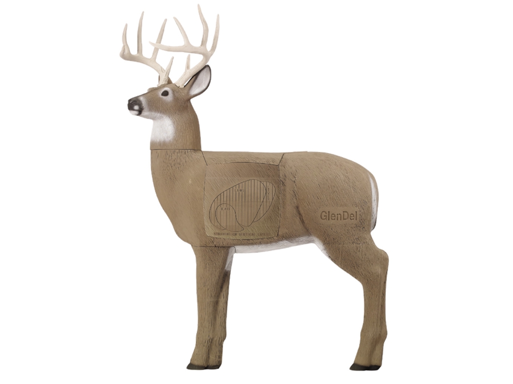 GlenDel Full-Rut Buck Target, Brown