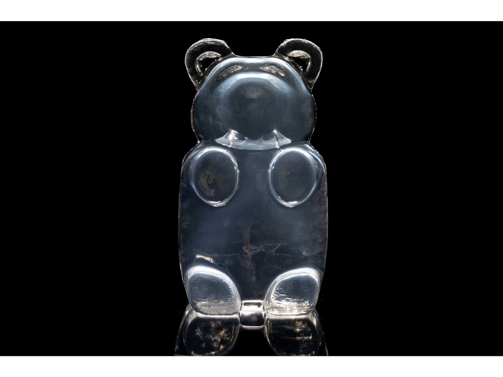 Clear Ballistic Gel Gummy Bear 3-D Target
