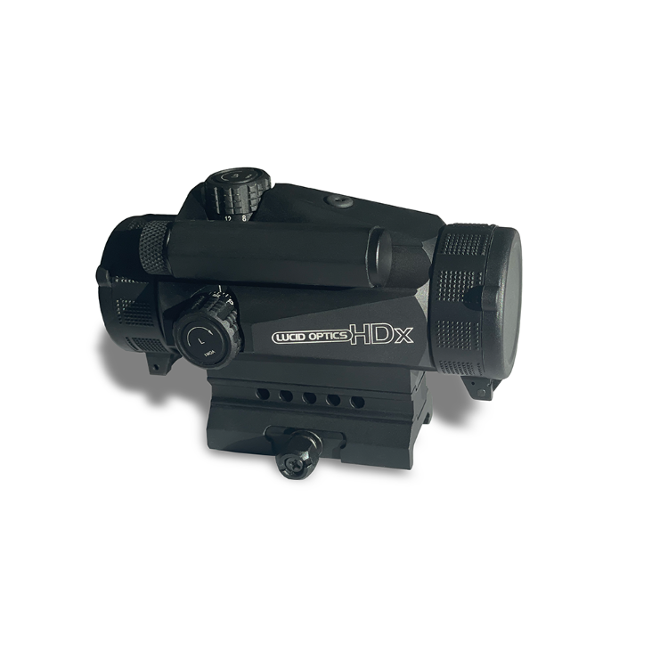 Lucid Optics HDx - Mid Sized Red Dot Sight, Black