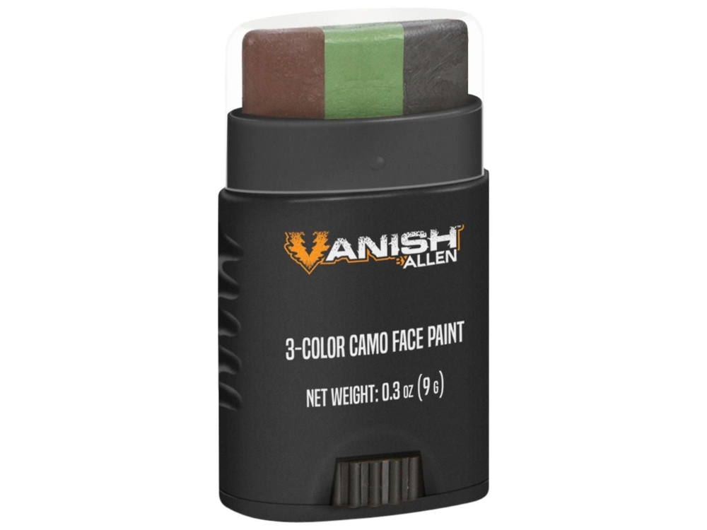 Allen Vanish Camo Face Paint Stick, 3-Colors, Multicolored