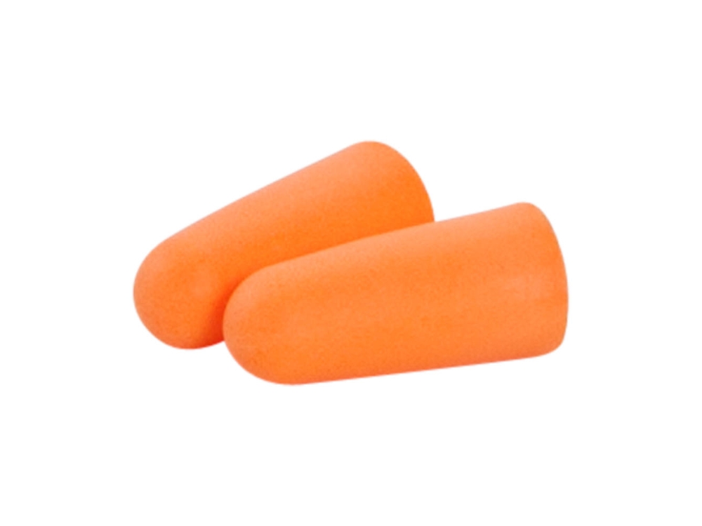 Allen Silencer Hearing Protection Foam Ear Plugs, Orange