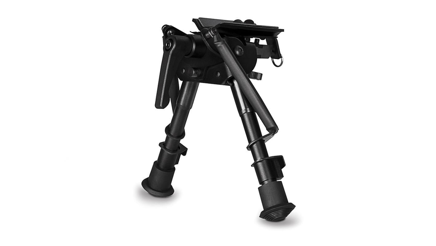 Hawke Bipod 6-9" (Tilt - W/Lever), Black