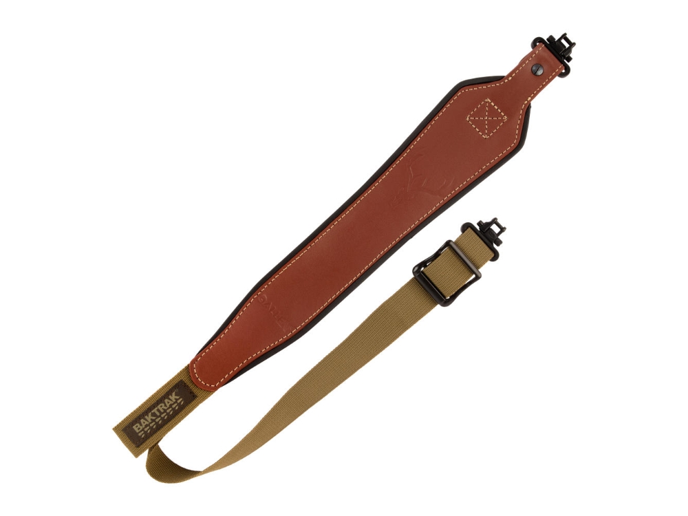 Allen BakTrak Leather Sling, Debossed Horns