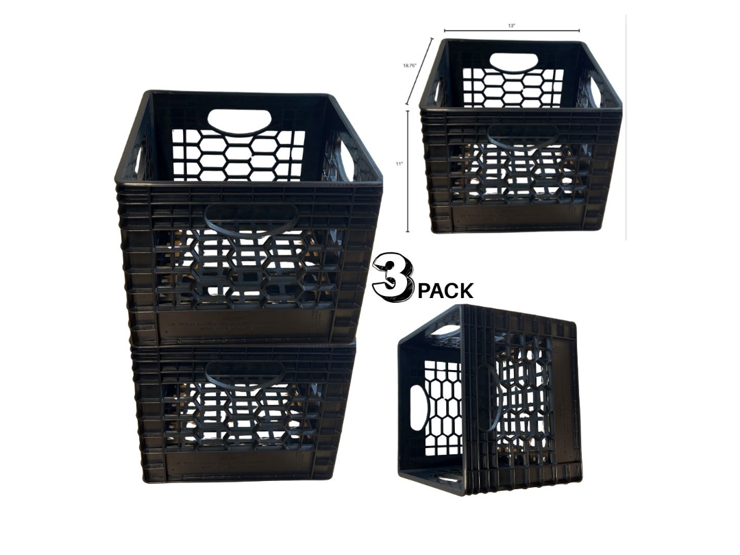 CrateMate Heavy-Duty Black, Image 1