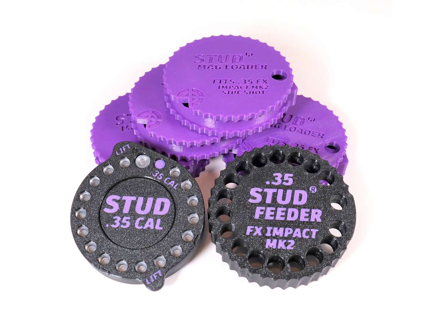 STUD Mag/Feeder/Loaders Bundle for FX Impact MK2,3, .22 (5.5mm)