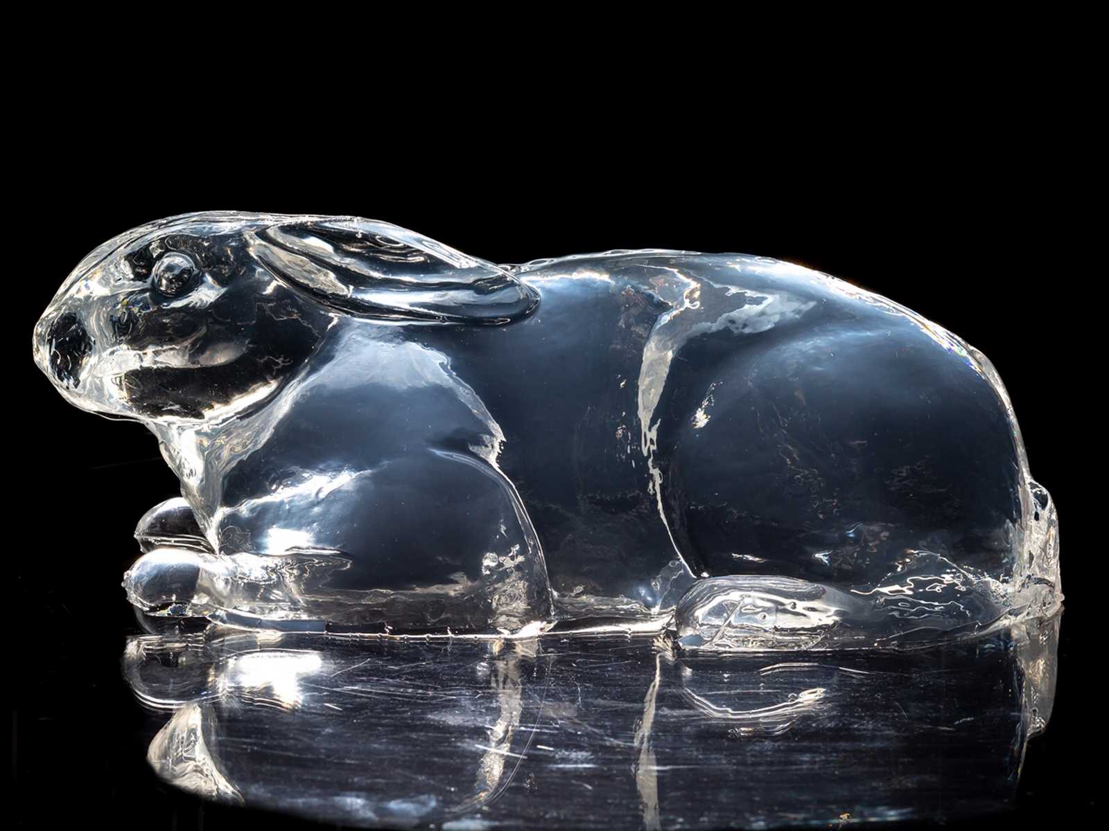 Clear Ballistic Gel Rabbit 3-D Target