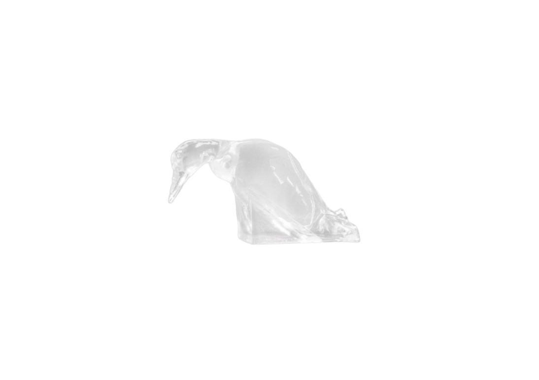 Clear Ballistic Gel Duck 3-D Target