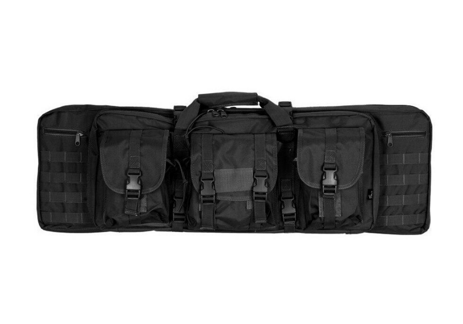 Lancer Tactical 36 MOLLE Double Gun Bag, Black