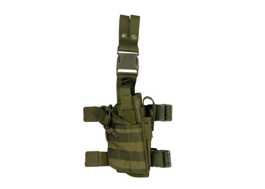 Lancer Tactical Tornado Drop Leg Holster, OD Green