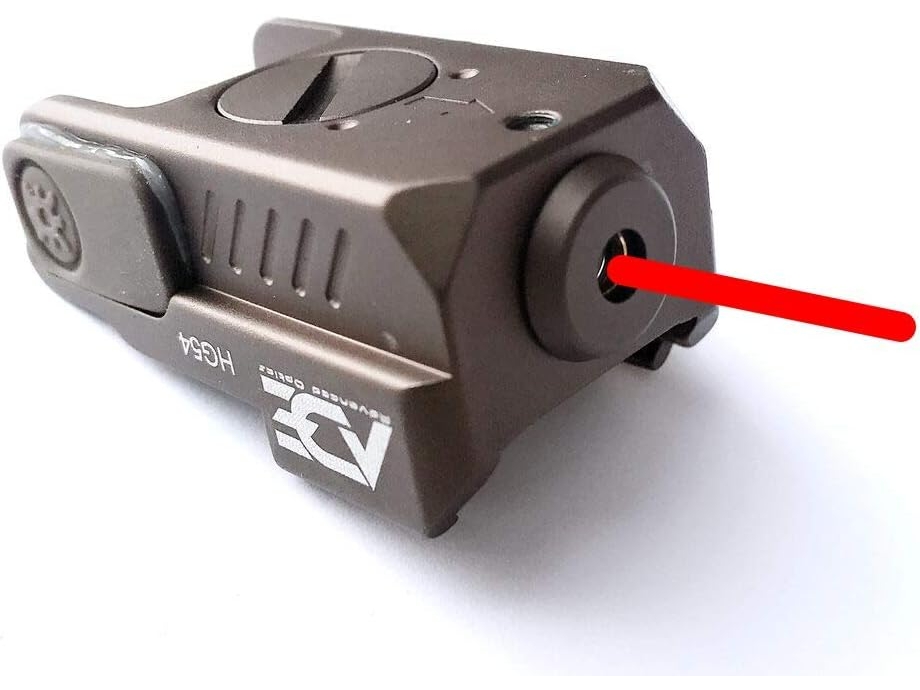 ADE Full Metal HR54 Universal Laser Sight, Red Laser, Flat Dark Earth