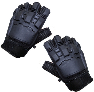 Sup Grip Shooting Gloves, Large, Exposed Fingertips
