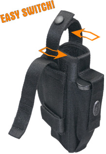 Deluxe Ambidextrous Belt Holster, Level II Thumbbreak Security System, Mag Pouch