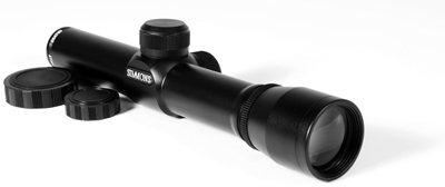 Simmons 2x20 Pistol Scope, Duplex Reticle, 1 MOA, 1" Tube