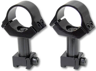 Refurbished Ultra High 2-piece adjustable scope mount.  1" post.  1" tube. To use for 50mm+ telescopes.