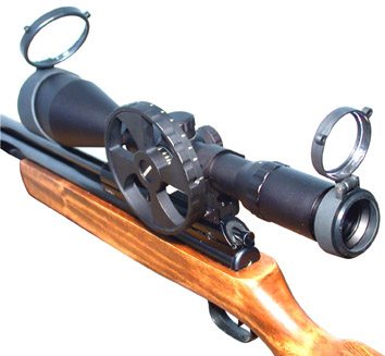 tactical scope with side wheel