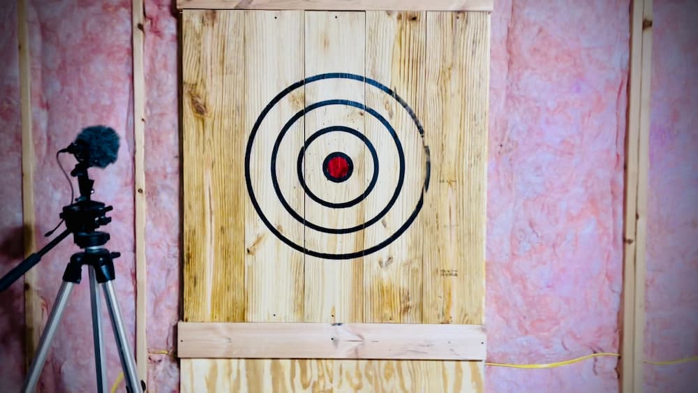 Bullseye with header and footer boards