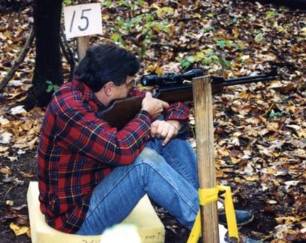 Club co-founder Jim in the seated position