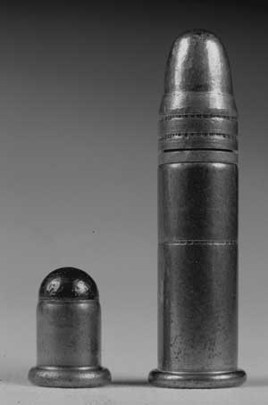 Zimmerstutzen ammo compared to a .22 long rifle cartridge