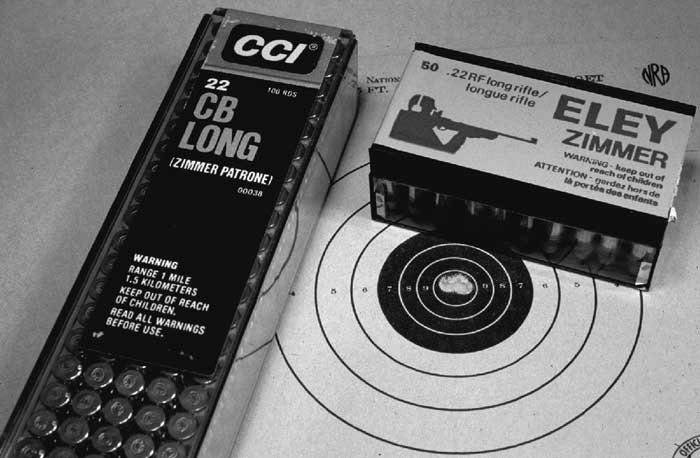 Zimmerstutzen ammo CB caps