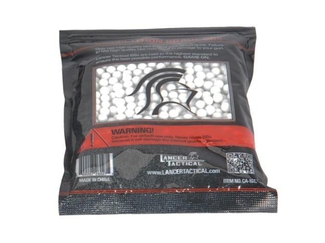 Lancer Tactical Seamless 0.20g Airsoft BB 1000 Rds, 6mm, 1000 count