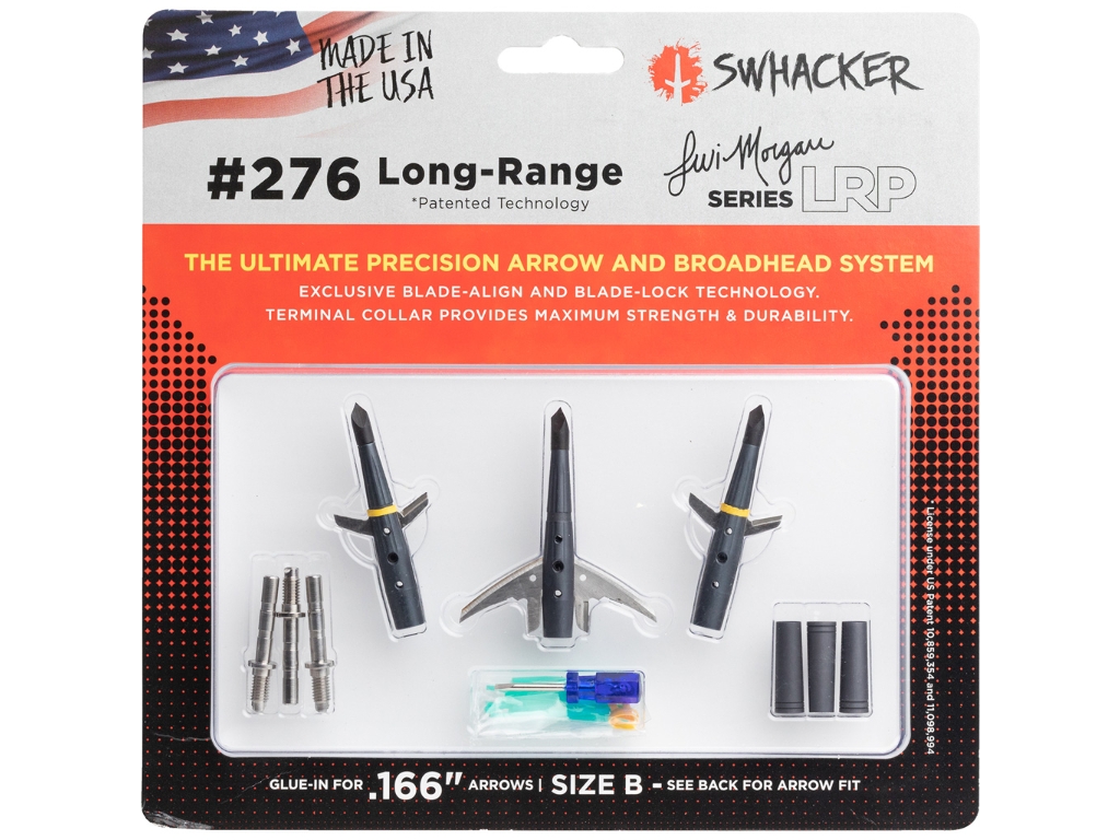 Swhacker LRP Broadhead Kit 2 Blade .166 In. Size B 3 Pk., 3 Count