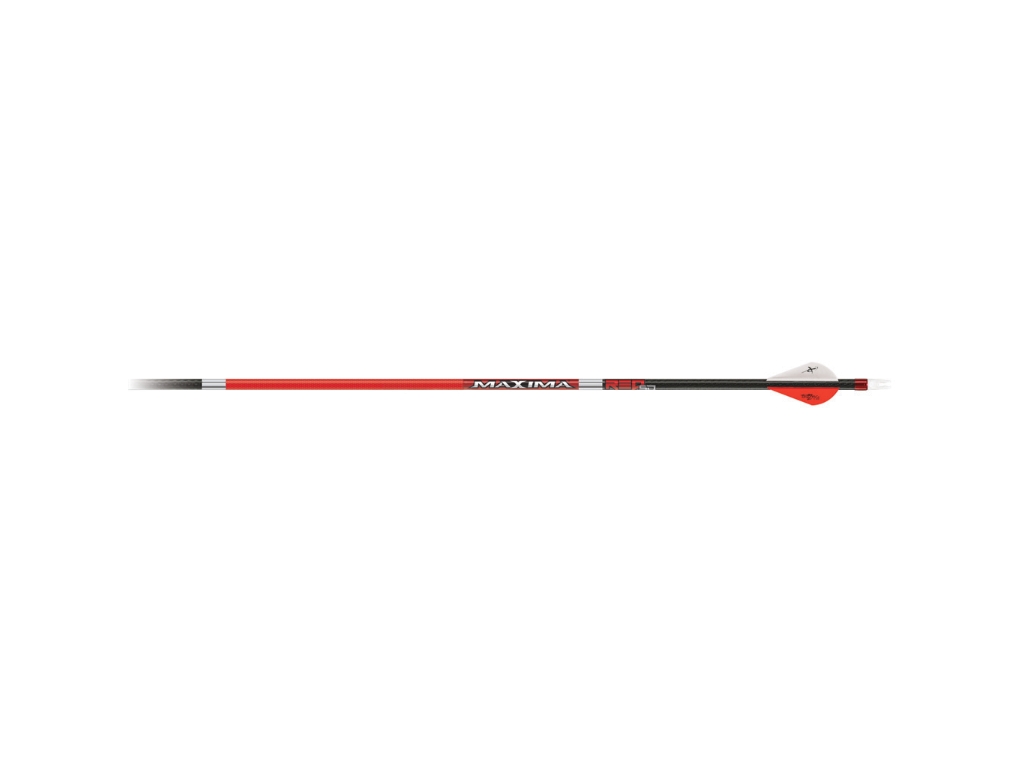 Carbon Express Maxima Red SD Arrows 250 (.400 spine) 2 in. Vanes, 6 count