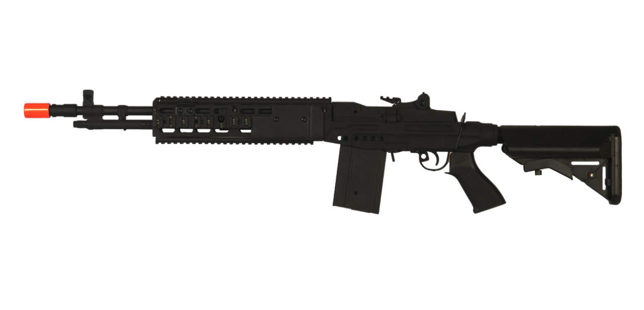 CYMA M14 EBR RIS Full Metal Black Airsoft AEG Rifle