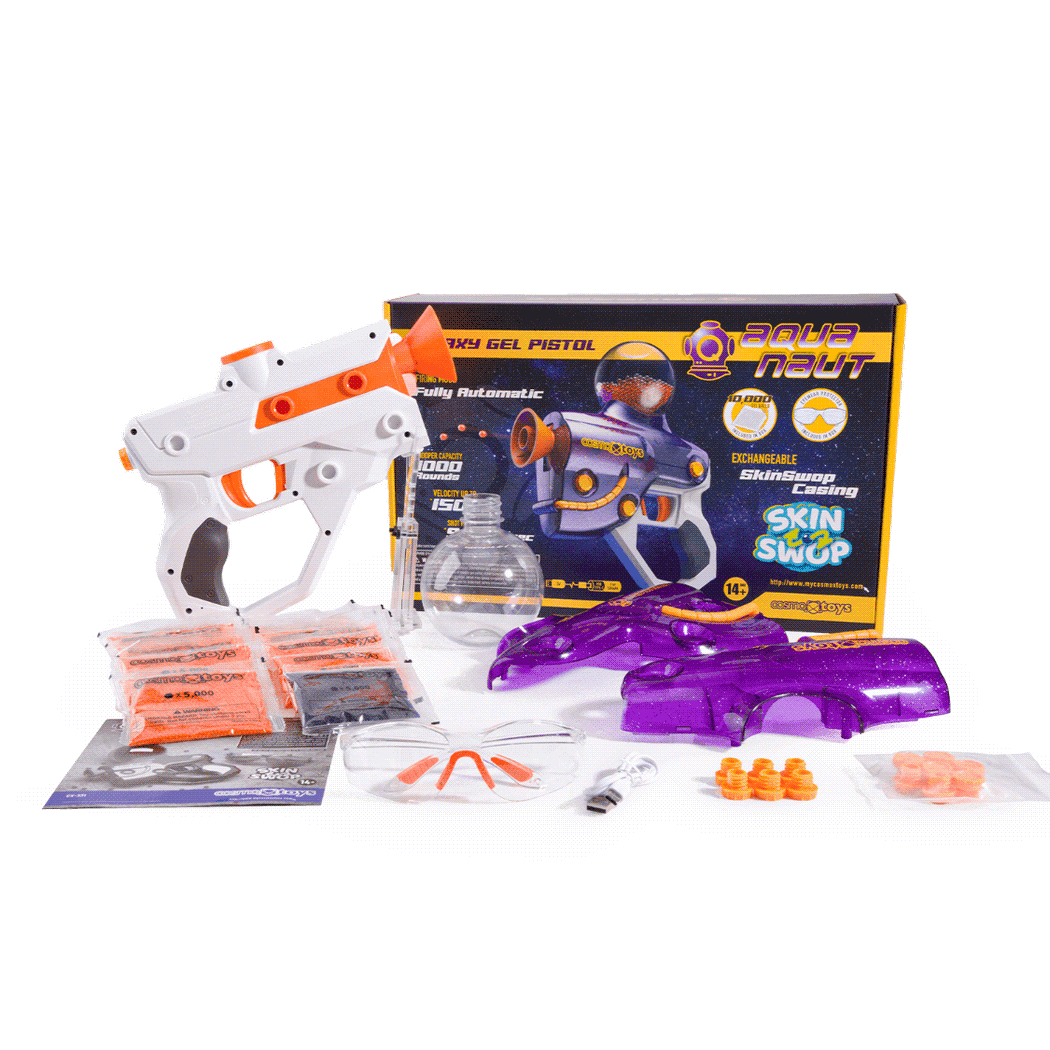 CosmoxToys AQUANAUT Galaxy Gel Pistol 0.29