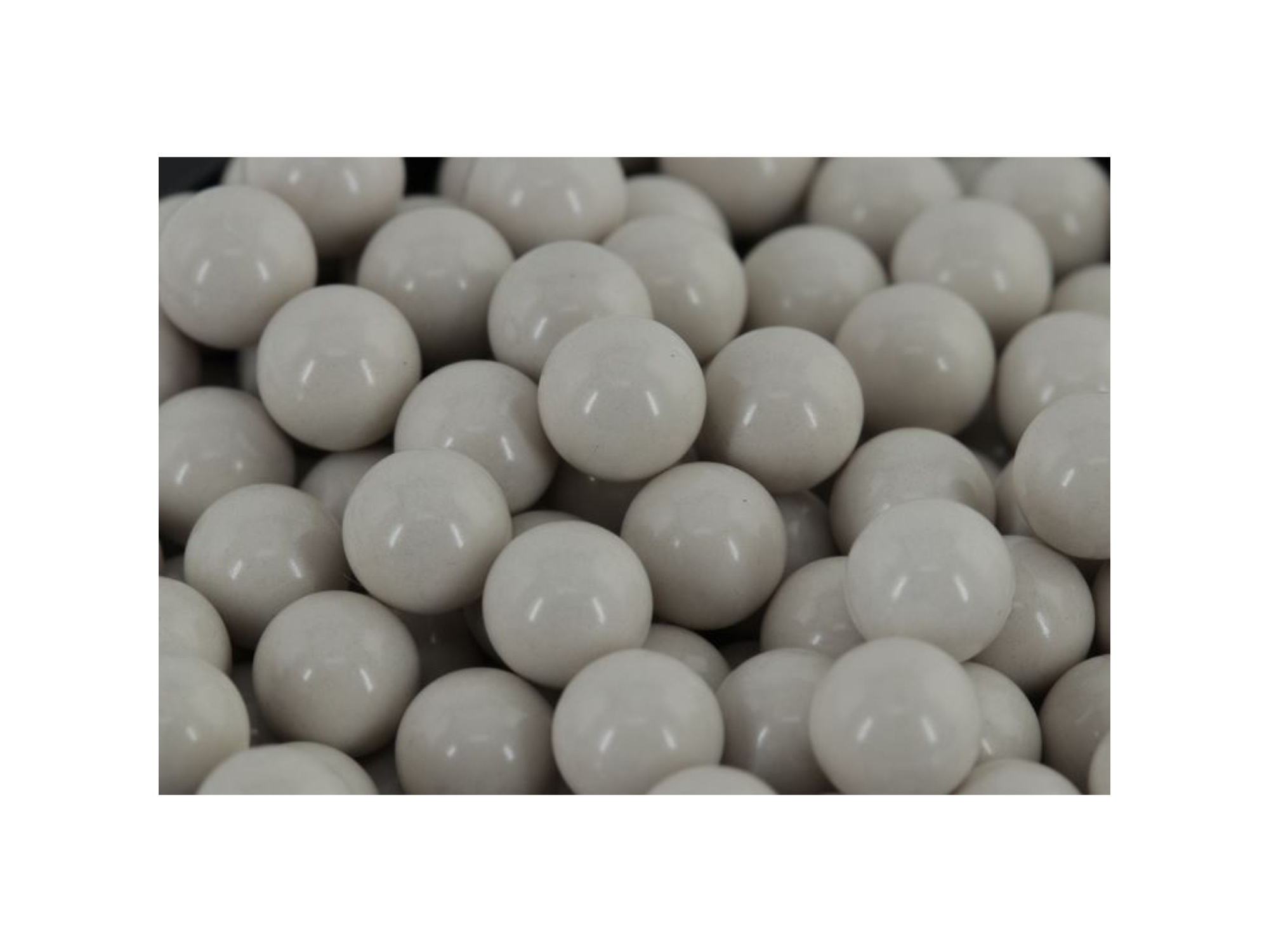 Tippmann Tactical Airsoft BB Eco 500ct .40g White, 6mm, 500 Count 6mm
