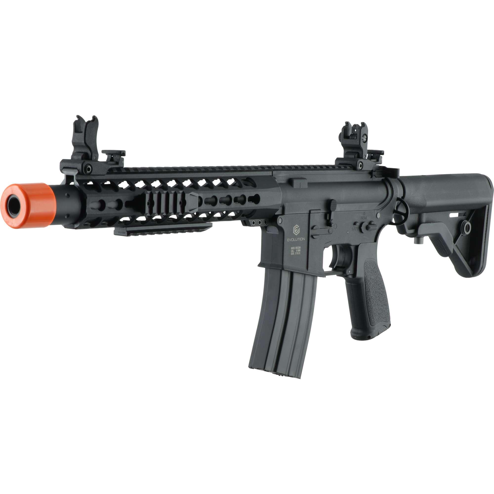 Evolution Recon S10 Carbontech Airsoft Rifle Black 6mm